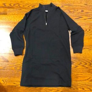Gap Quarter Zip Sweatshirt dress